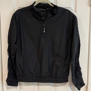 Athleta Allyson Felix Limited Edition Girl Size 14 Quarter Zip Black